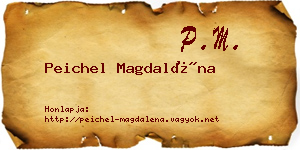 Peichel Magdaléna névjegykártya
